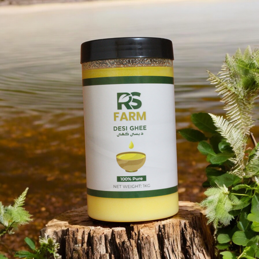 RSFarm Organic Desi Ghee 1kg – Pure and Nutrient-Rich