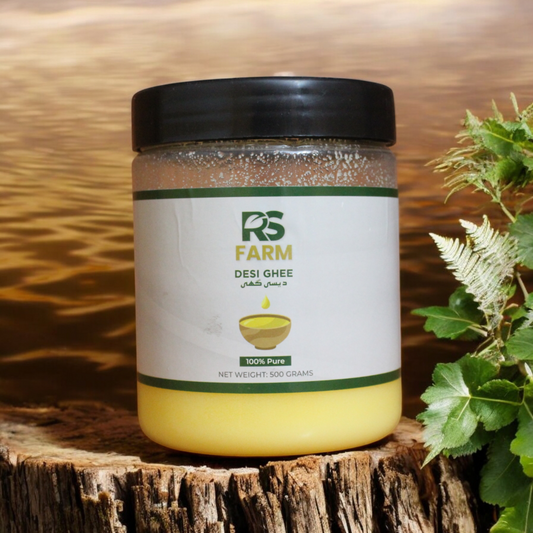 RSFarm Organic Desi Ghee 500g – Pure and Nutrient-Rich